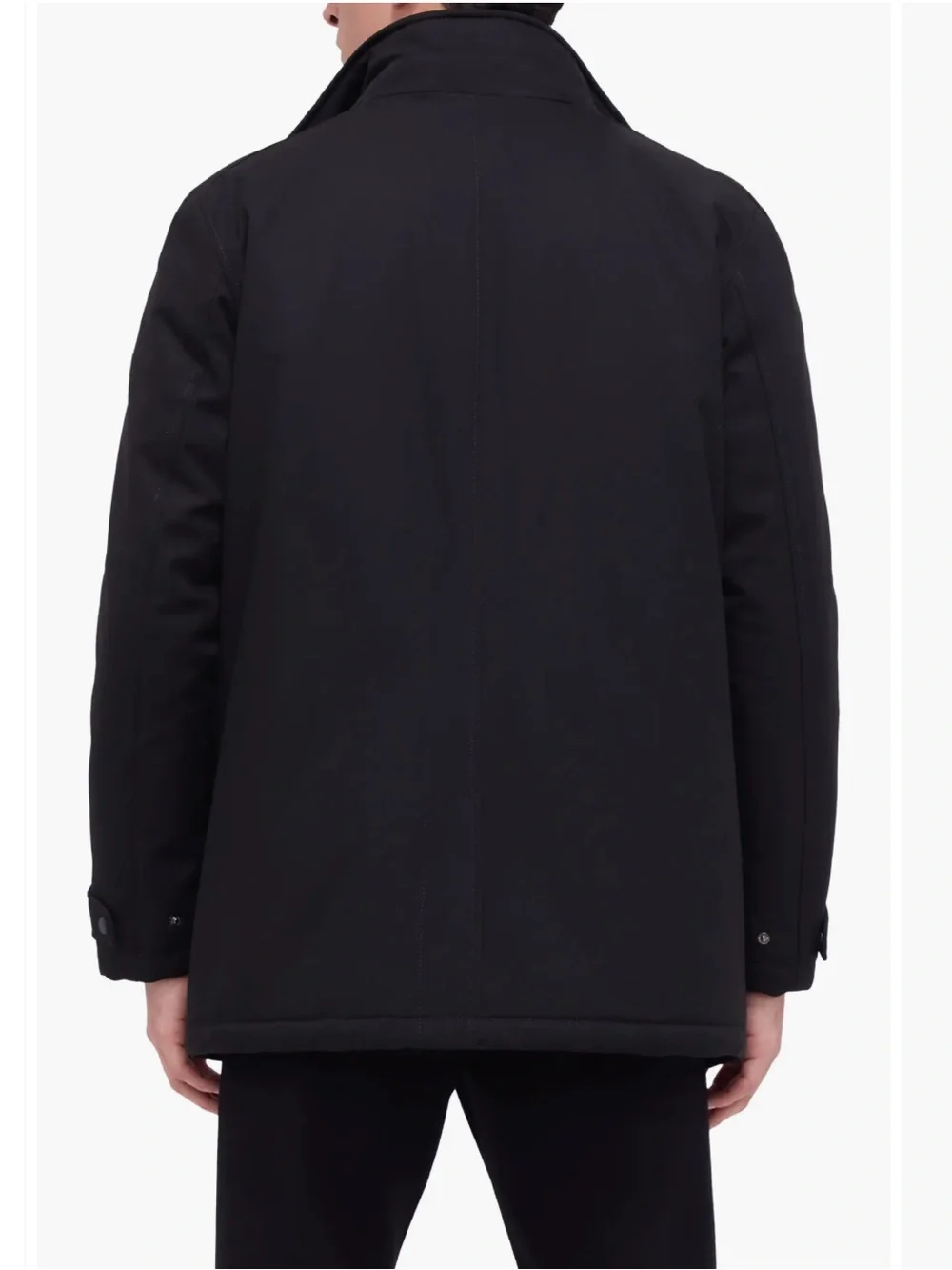 Bugatchi Water Repellent Twill Jacket with Bib Size L